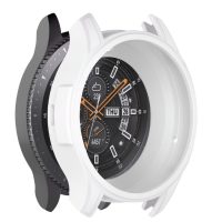 Rama din silicon pentru Samsung Gear S3 și Galaxy Watch 46 mm - Alb