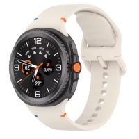 Brățară din silicon pentru Samsung Galaxy Watch 8 - Bej, dimensiune S