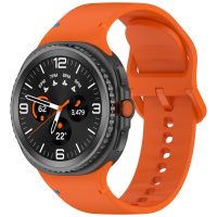 Brățară din silicon pentru Samsung Galaxy Watch 8 - Portocalie, mărimea S