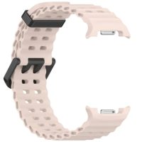 brățară din silicon perforat pentru Samsung Galaxy Watch 8 - Roz