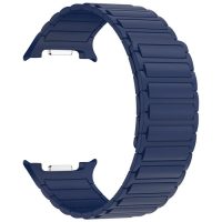 es-es Magnetickou bandă din silicon pentru Samsung Galaxy Watch 8 - Albastru