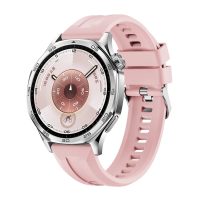 Brățară din silicon pentru Huawei Watch GT 5 46mm și GT 6 46mm - Roz