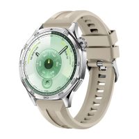Brățară din silicon eses pentru Huawei Watch GT 5 46mm și GT 6 46mm - Khaki