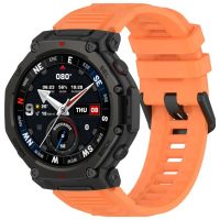 eses Curea din silicon pentru Xiaomi Amazfit T-Rex 3 Pro 48mm - Portocalie