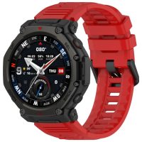eses Curea din silicon pentru Xiaomi Amazfit T-Rex 3 Pro 48mm - Roșie