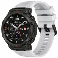 Brățară din silicon pentru Xiaomi Amazfit T-Rex 3 Pro 48mm - Gri deschis