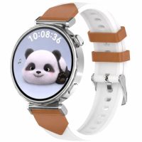 eses Brățară sport din silicon pentru Huawei Watch GT 5 41mm și GT 6 41mm - Alb-maro, 18 mm