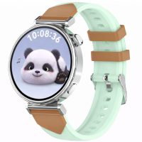 eses Brățară sport din silicon pentru Huawei Watch GT 5 41mm și GT 6 41mm - Verde mentă, 18 mm