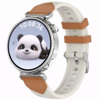 eses Brățară sport din silicon pentru Huawei Watch GT 5 41mm și GT 6 41mm - Gri închis, 18 mm