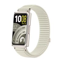 Brățară din nailon pentru Huawei Band 11 și Huawei Band 11 Pro - Bej