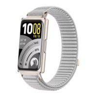 eses Curea din nailon pentru Huawei Band 11 și Huawei Band 11 Pro - Gri