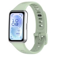 Brățară din silicon eses pentru Huawei Band 11 și Huawei Band 11 Pro - Verde deschis