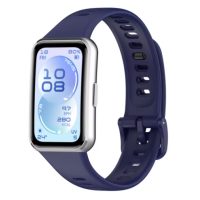 Brățară din silicon eses pentru Huawei Band 11 și Huawei Band 11 Pro - Albastru închis