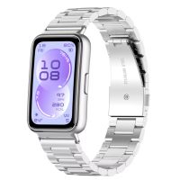 Brățară metalică pentru Huawei Band 11 și Huawei Band 11 Pro - Argintie