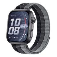 esem curea din nailon pentru Huawei Watch Fit 3, 4, 4 Pro, 5 și 5 Pro - Negru