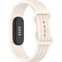 Brățară din silicon pentru Google Fitbit Air - Bej