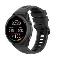 Brățară din silicon rapidă pentru Garmin - Negru, 20 mm