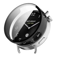 Carcasa de protecție pentru Xiaomi Watch S4 41mm - Neagră