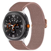Brățară elastică din nylon eses pentru Samsung Galaxy Watch 8 și 9 - Roz