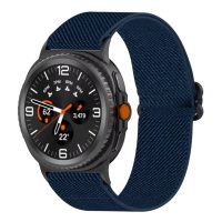 Brățară elastică din nylon eses pentru Samsung Galaxy Watch 8 și 9 - Albastru