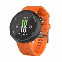 Banda de silicon pentru Garmin Forerunner 45, Forerunner 45S și SWIM 2 - Portocalie neon