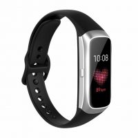 Brățară din silicon pentru Samsung Galaxy Fit - Negru