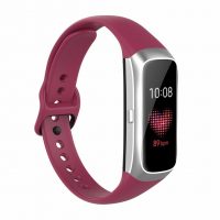 Brățară din silicon pentru Samsung Galaxy Fit - Vișinie