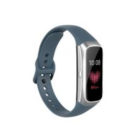 Brățară din silicon pentru Samsung Galaxy Fit - Albastru gri