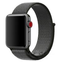 Brățară din nylon pentru Apple Watch - Gri 42mm, 44mm, 45mm, 49mm
