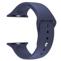 escală din silicon pentru Apple Watch - Albastră 42mm, 44mm, 45mm, 49mm