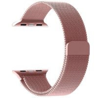 escală milaneză pentru Apple Watch - Roz 42mm, 44mm, 45mm, 49mm