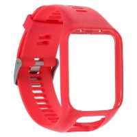 esel Silikonovă brățară pentru TomTom - Roșie