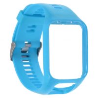 esel Silikonovă brățară pentru TomTom - Albastru deschis