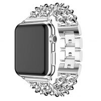 esel Brățară metalică pentru Apple Watch - Argintie 38mm, 40mm, 41mm