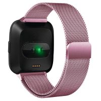 esel Brățară milaneză pentru Fitbit Versa - Mărimea S, Roz