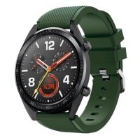 esel Brățară din silicon - Verde militar, 22 mm
