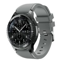 esel Brățară din silicon - Gri, 22 mm