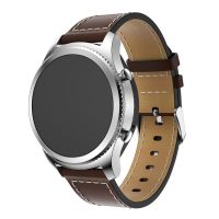 esel Brățară din piele - Marron închis, 22 mm