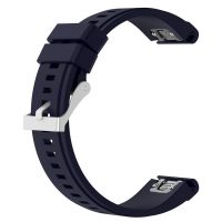 brățară din silicon pentru Garmin - Albastră închisă, QuickFit 26 mm