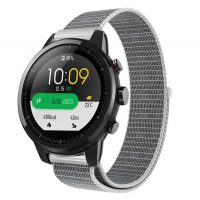 eses Brățară din nailon cu arici - Gri deschis, 22 mm