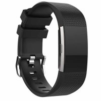 eses Brățară din silicon pentru Fitbit Charge 2 - Mărimea S, neagră