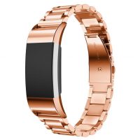 eses Brățară metalică pentru Fitbit Charge 2 - Roz aurie