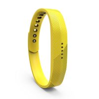 brățară din silicon pentru Fitbit Flex 2 - Mărime L, Galbenă