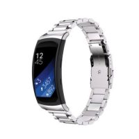 brățară metalică pentru Samsung Gear Fit 2 - Argintie