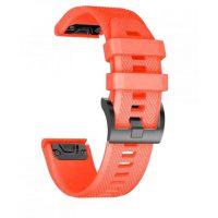 brățară din silicon pentru Garmin - Portocalie, QuickFit 22 mm
