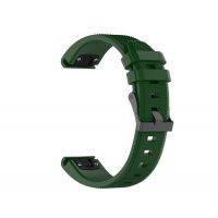 brățară din silicon pentru Garmin - Verde închis, QuickFit 20 mm