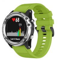 brățară din silicon pentru Garmin - Verde, QuickFit 20 mm