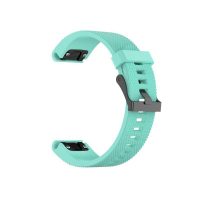 brățară din silicon pentru Garmin - Verde Mint, QuickFit 20 mm