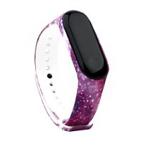 brățară pentru Xiaomi Mi Band 3 și Xiaomi Mi Band 4 - model Vpiestru Violet