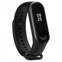 brățară pentru Xiaomi Mi Band 3 și Xiaomi Mi Band 4 - Neagră